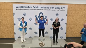 1. Platz, Damen III, 366 Ringe